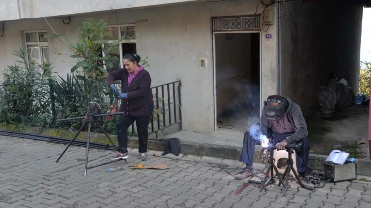 dogalgaz tesisatinin kadin ustasi kadin haberleri