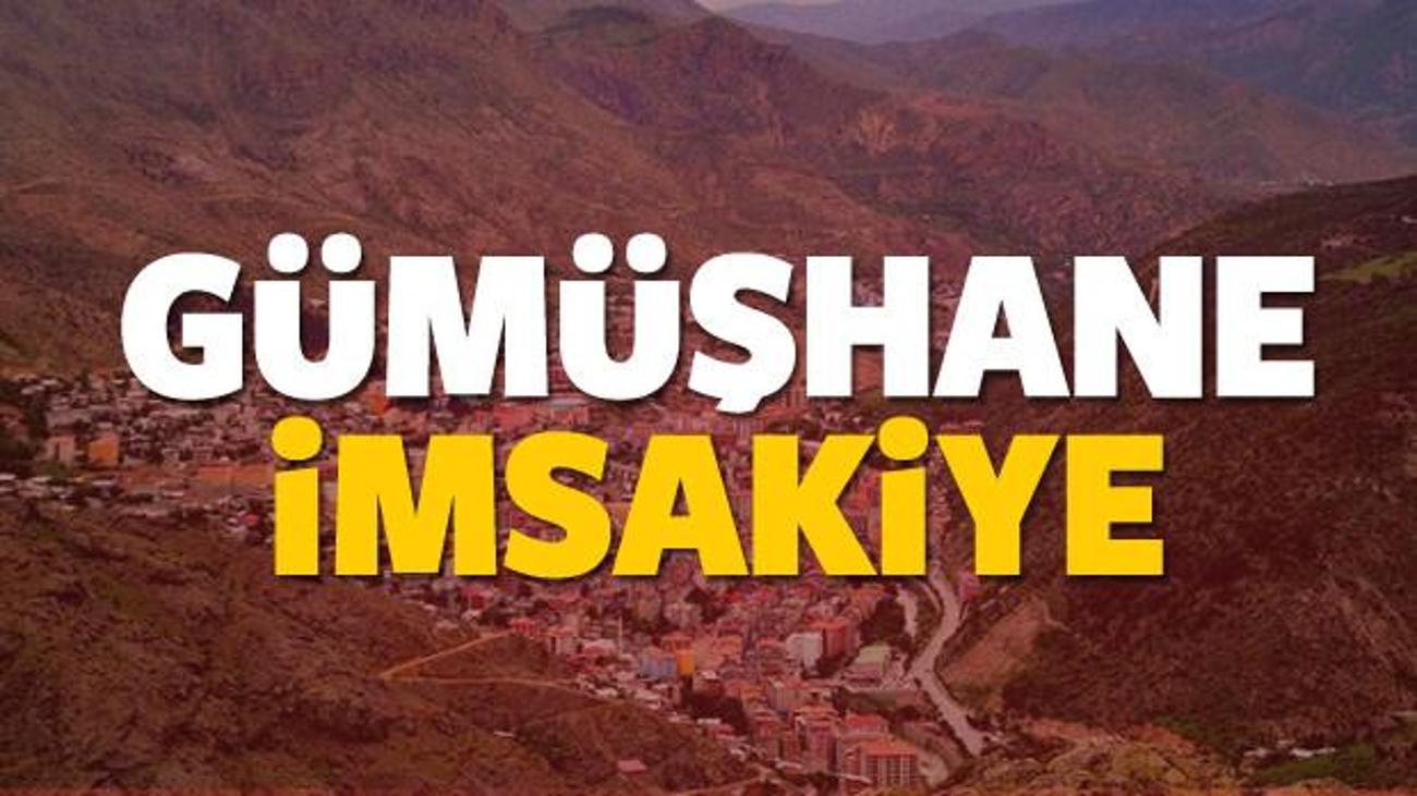 2018 gumushane imsakiye sahur ve iftar vakti sabah ve aksam ezani saati yasam haberleri