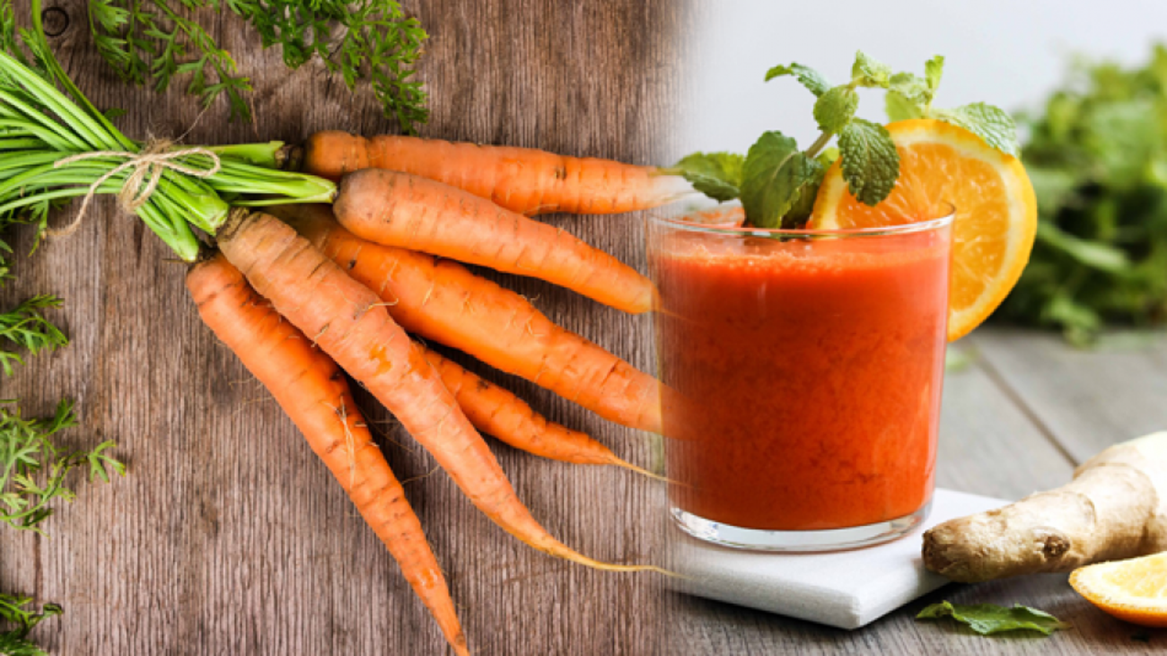 Ποια είναι τα οφέλη των καρότων;  Εάν πίνετε τακτικά χυμό καρότου…