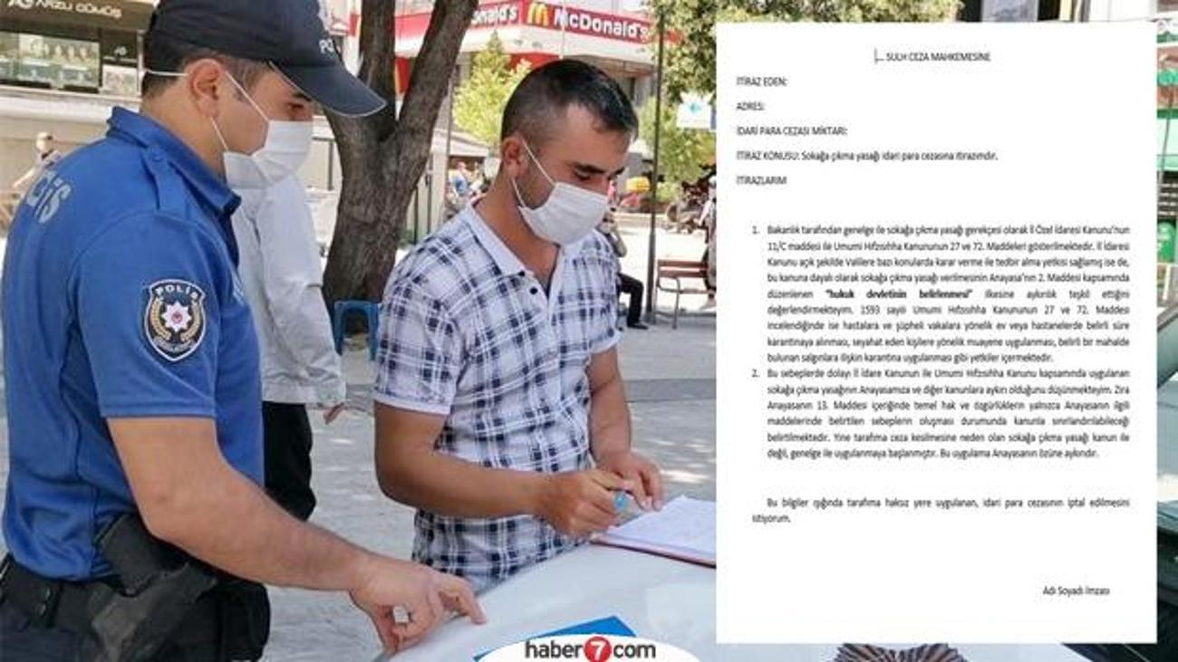 maske takmama ve sokaga cikma yasagi cezasina nasil itiraz edilir guncel haberleri