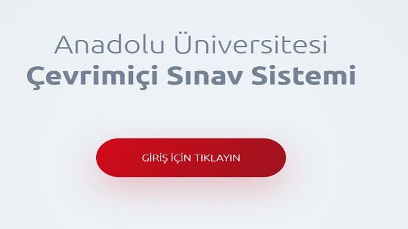 aof guz donemi cevrimici sinav giris nasil yapilir 2020 2021 aof online sinav giris ekrani egitim haberleri