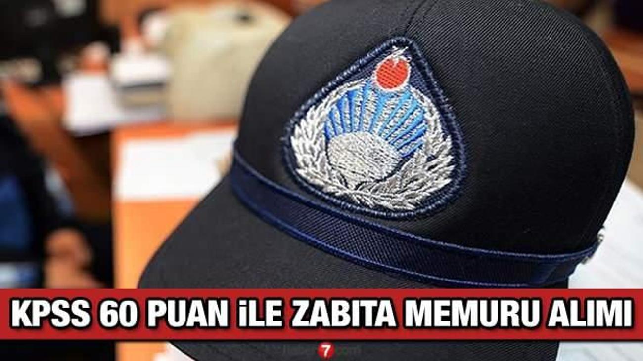 Kpss 60 Puan Ile Zabita Memuru Alim Ilani Basvuru Icin Son Gun Guncel Haberleri