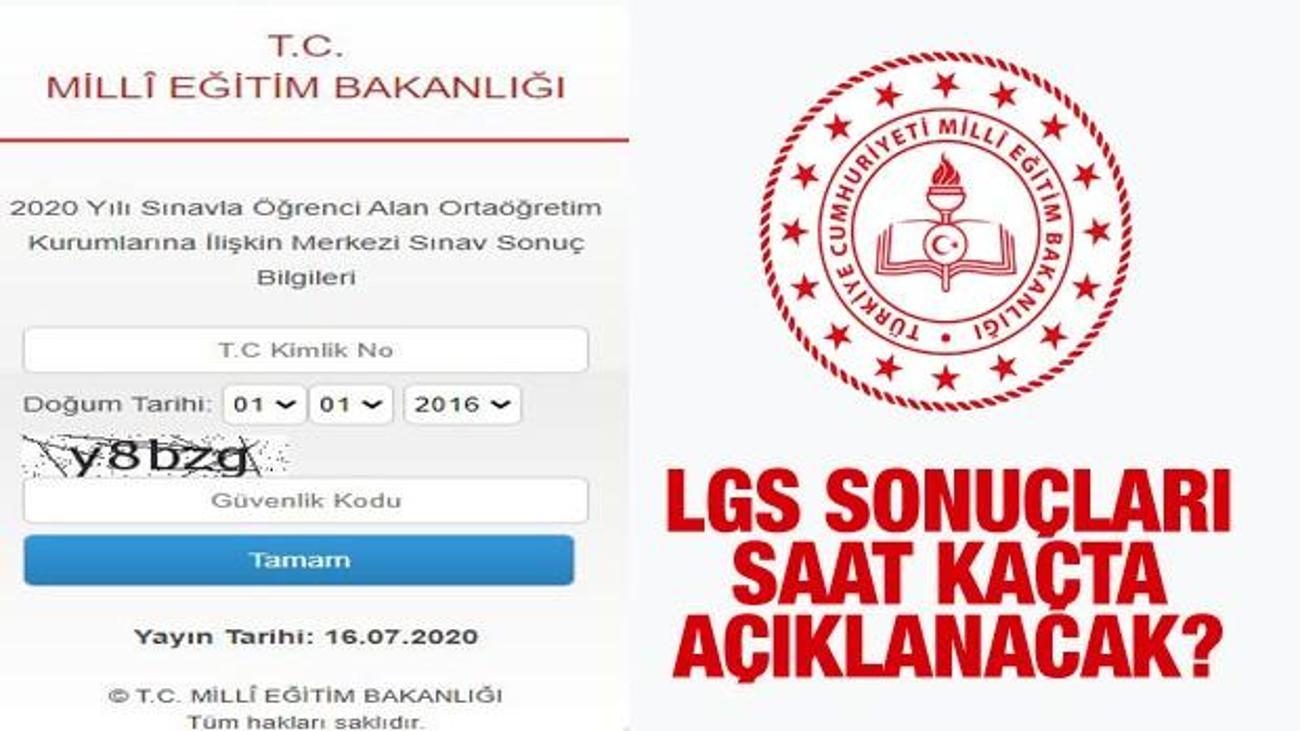 Lgs Sonuclari Ne Zaman Saat Kacta Aciklanacak 2021 Meb Sonuclar Icin Takvimi Duyurdu Guncel Haberleri