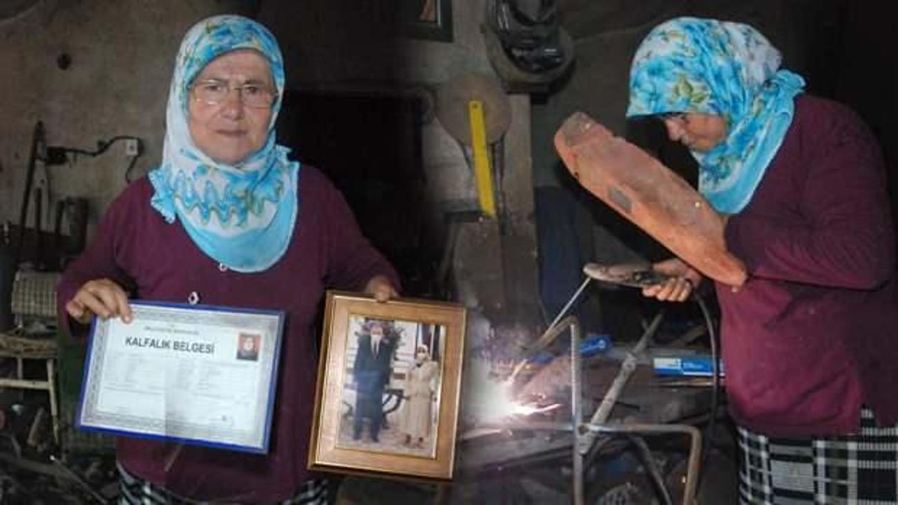 Bartin Da 60 Yasindaki Gulizar Camci 37 Yildir Demire Sekil Veriyor Yasam Haberleri