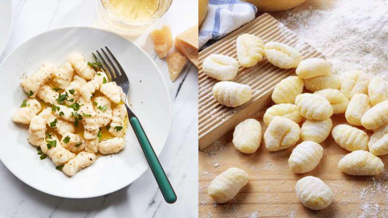 Si possono fare gli gnocchi senza patate?  Ecco il gusto del cibo italiano, gli gnocchi