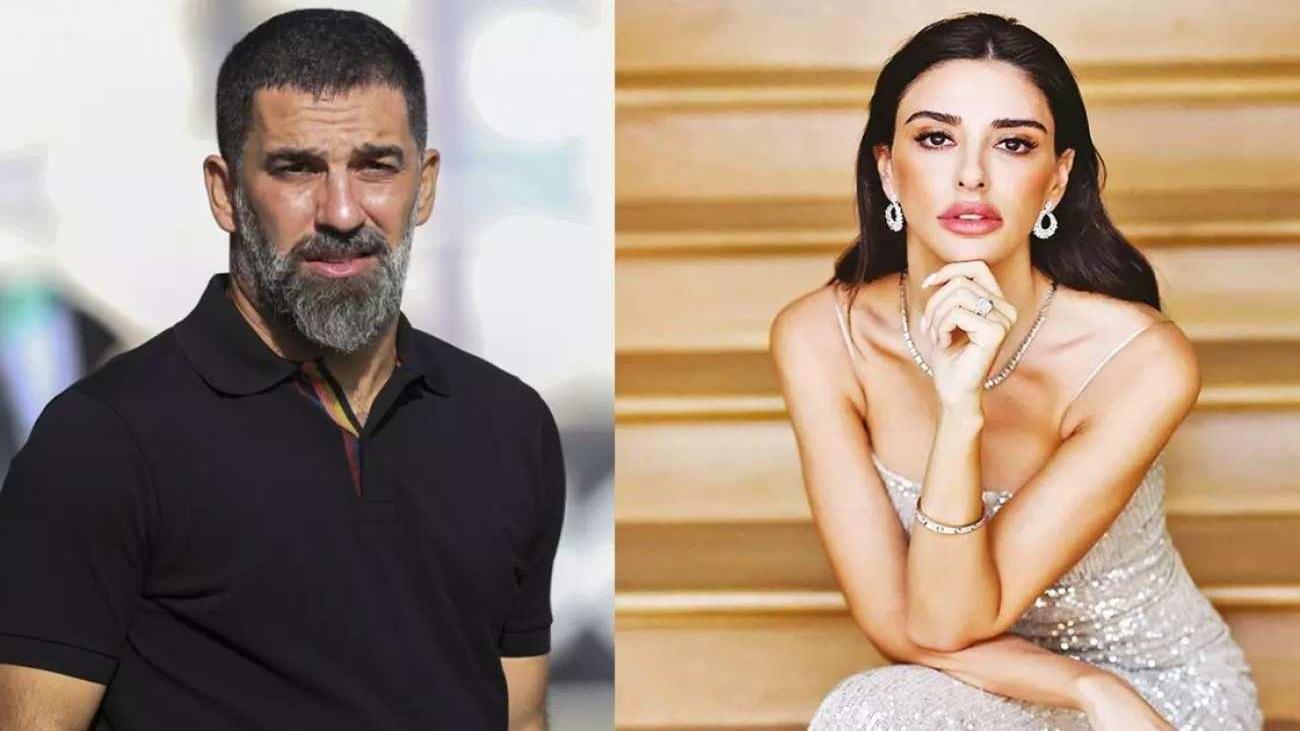 Arda Turan ve Aslıhan Doğan oğulları için hazırlattıkları devasa pasta ...