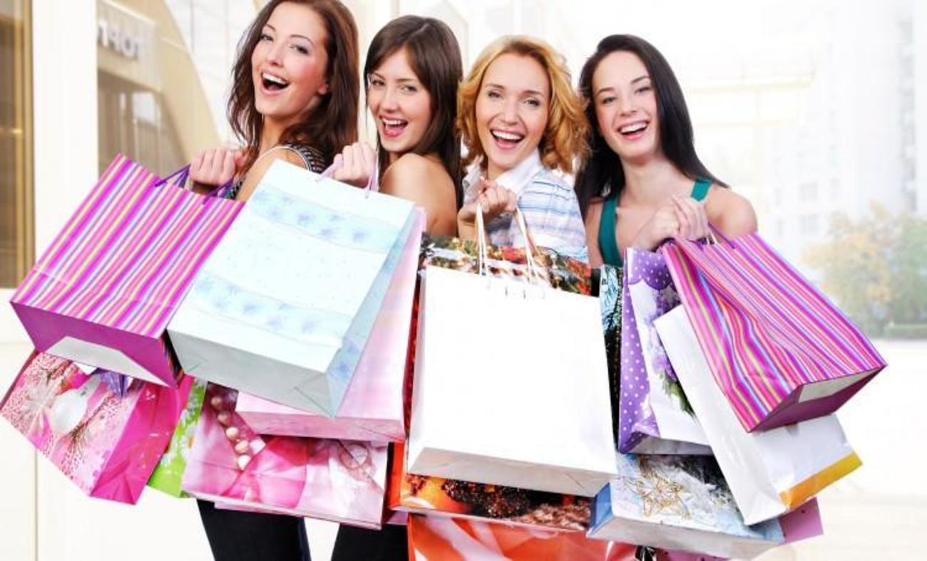 Kadınlar, alışveriş yaparak rahatlıyor