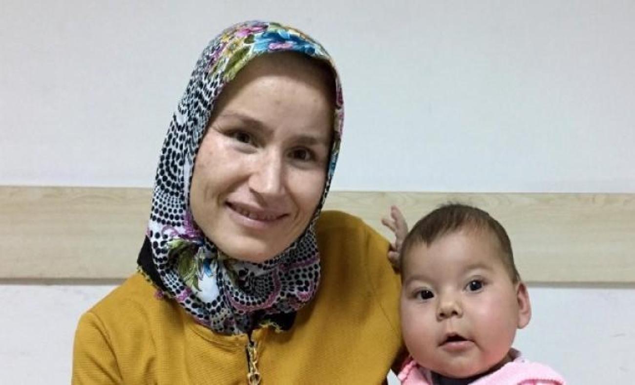 Annesinin karaciğeri 8 aylık bebeğine can oldu