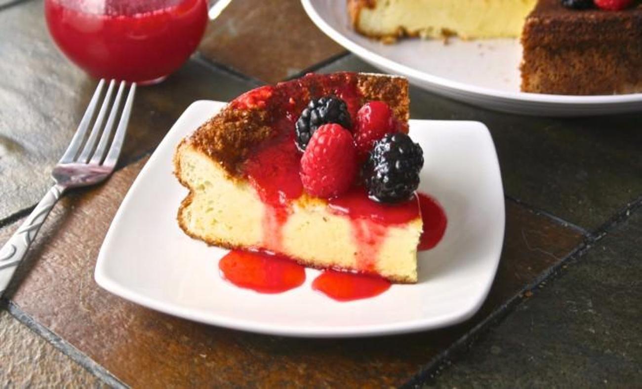 Ahududu soslu kek tarifi