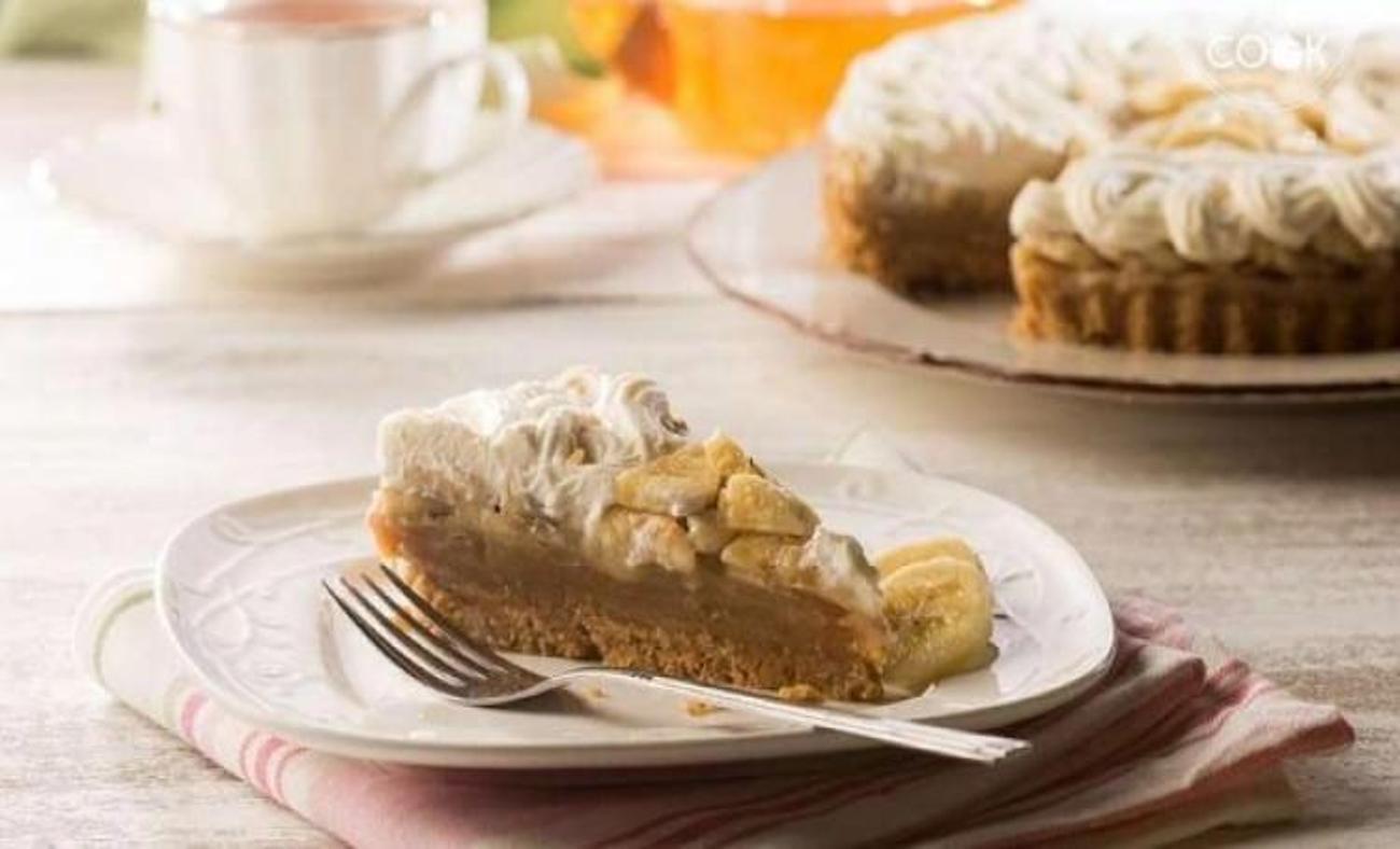 Bisk&uuml;vili ve muzlu tart tarifi