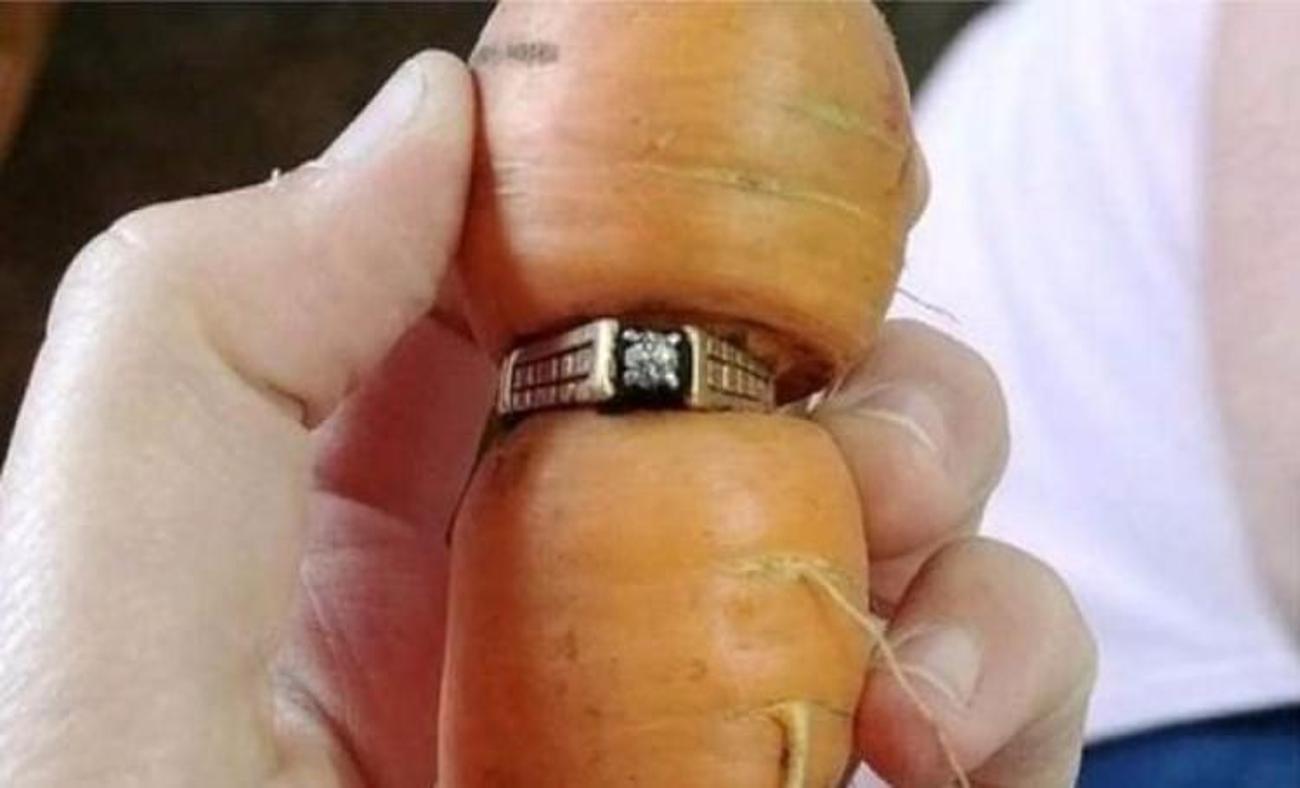 13 yıldır kayıp olan evlilik yüzüğü böyle bulundu