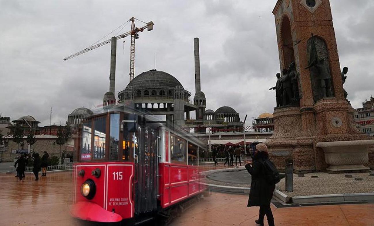 Taksim Camii 2 bin 500 kişiyi bekliyor
