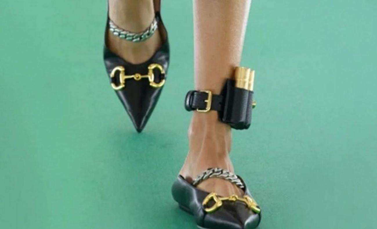 Gucci'den tepki çeken elektronik kelepçeli ayakkabı