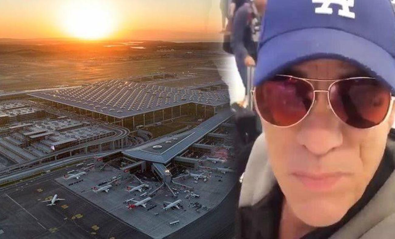 Dünyaca ünlü aktör Robert Davi'den İstanbul Havalimanı'na övgüler
