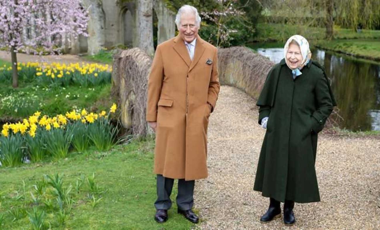 Prens Harry'nin terk ettiği evde Kraliçe II. Elizabeth ve Prens Charles paylaşım yaptı