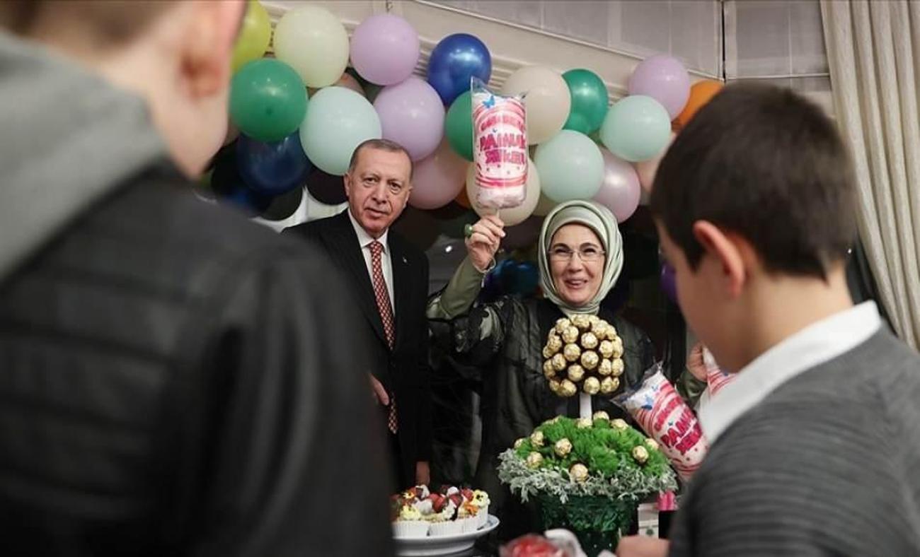 Emine Erdoğan'dan Sevgi Evlerindeki çocukları ağırladıkları iftara ilişkin paylaşım!