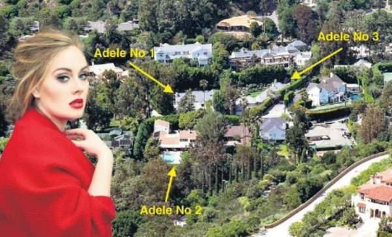 Adele tüm mahalleyi satın alıyor
