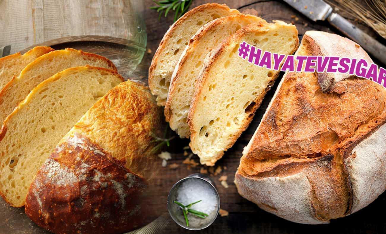 En kolay ekmek nasıl yapılır? Uzun süre bayatlamayan ekmek tarifi.. Tam ölçülü ekmek yapımı