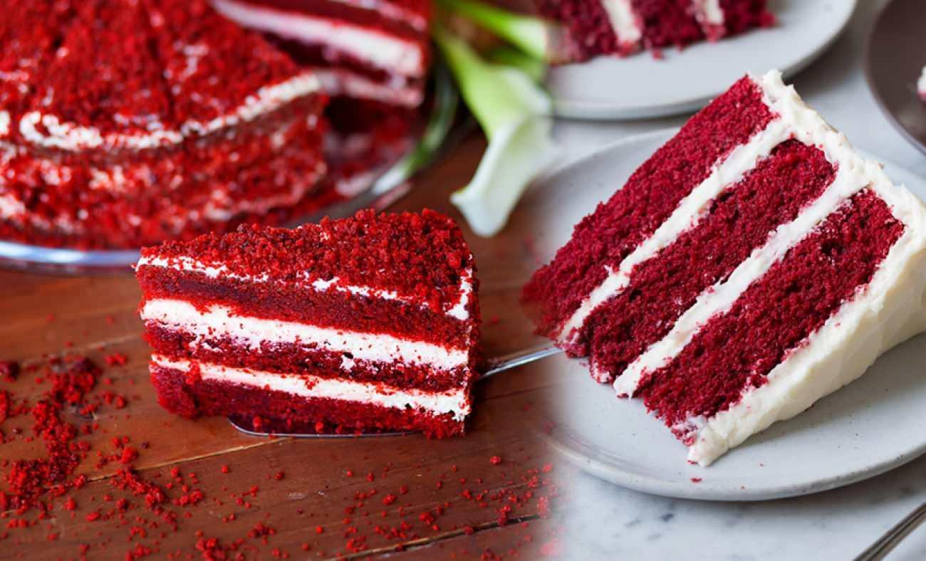 En kolay kırmızı kek yapılır? Kırmızı kadife kekin püf - Yemek Haberleri