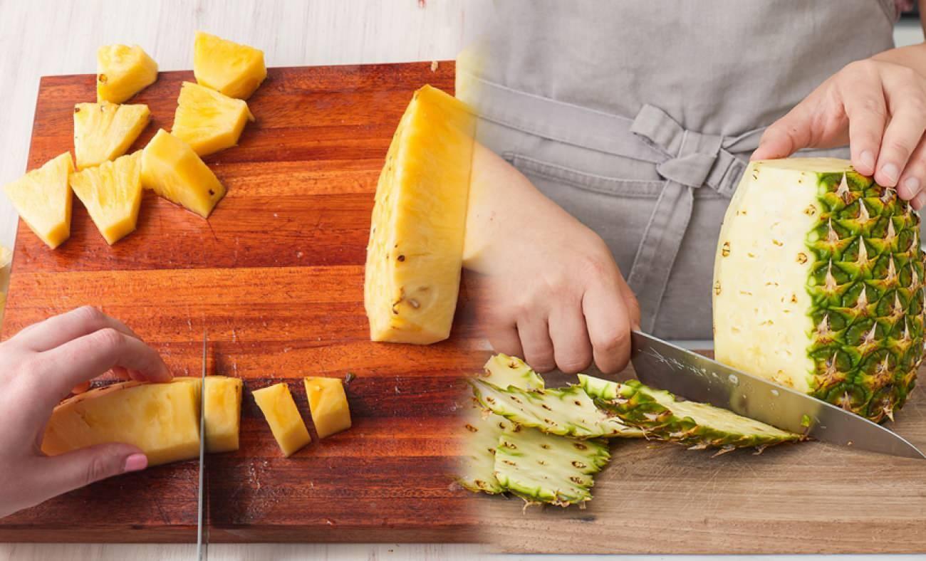 en kolay ananas nasil soyulur ananas nasil kesilir ananasi soymanin yontemleri nelerdir pratik bilgiler haberleri