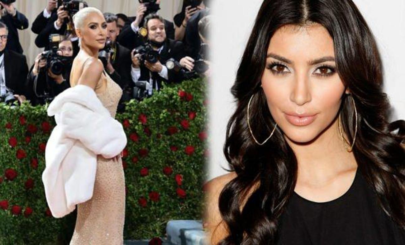 Kim Kardashian'ın ikonik elbisesinde şoke eden detay!