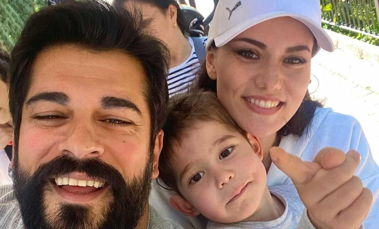 Burak Özçivit oğlu Karan'la karesini paylaştı! Sosyal medya yıkıldı