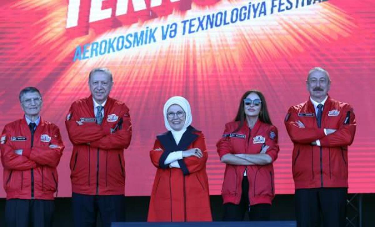 Emine Erdoğan Bakü'deki TEKNOFEST coşkusunu paylaştı!