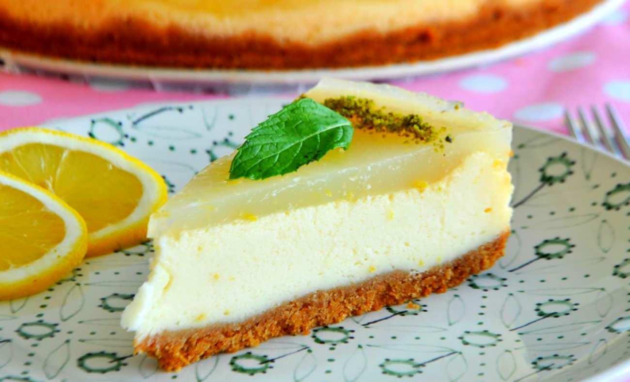 En kolay limonlu Cheesecake nasıl yapılır? Muhteşem Cheesecake tarifi