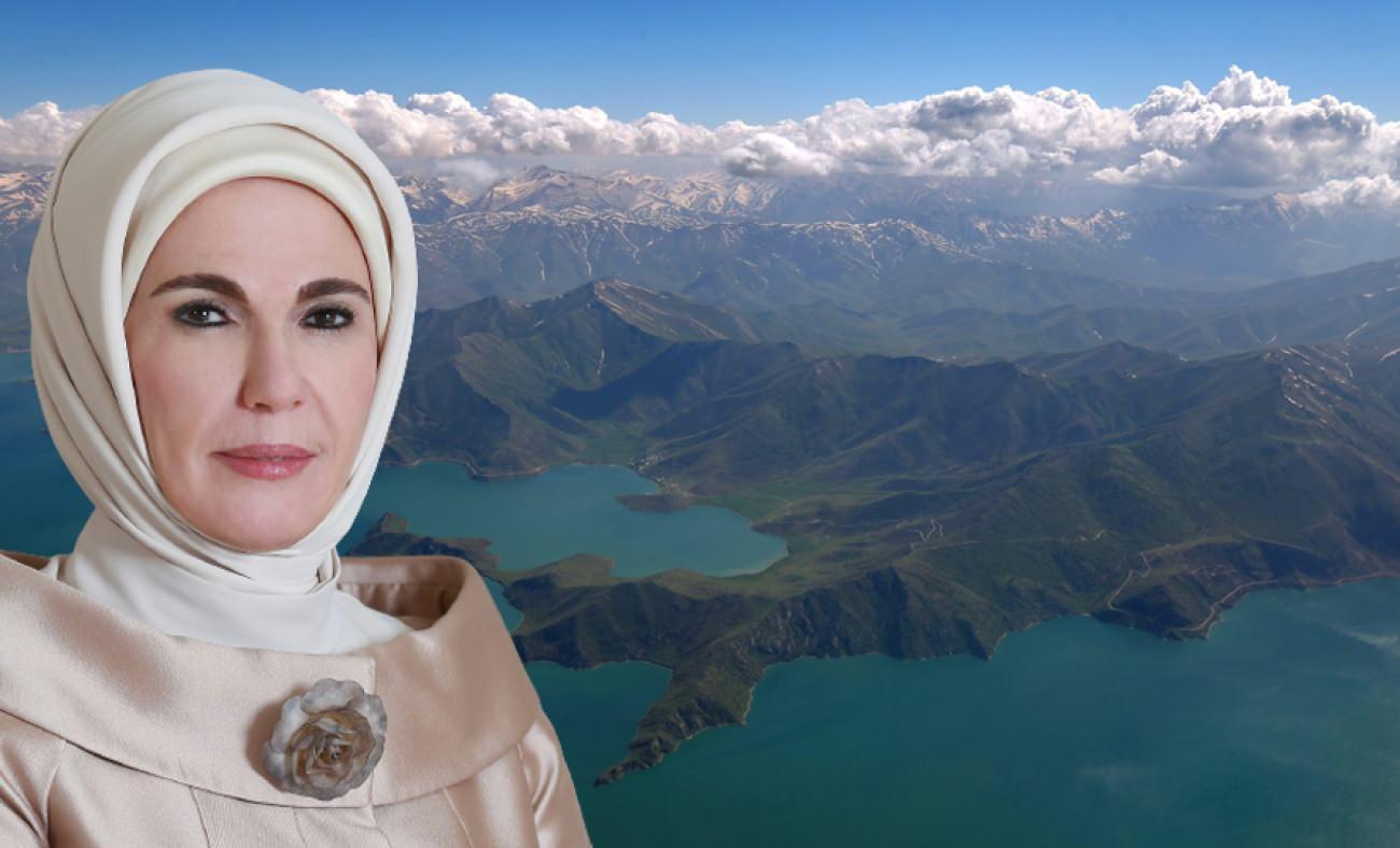 Emine Erdoğan'dan Van Gölü paylaşımı! "Bu sadece bir başlangıç"