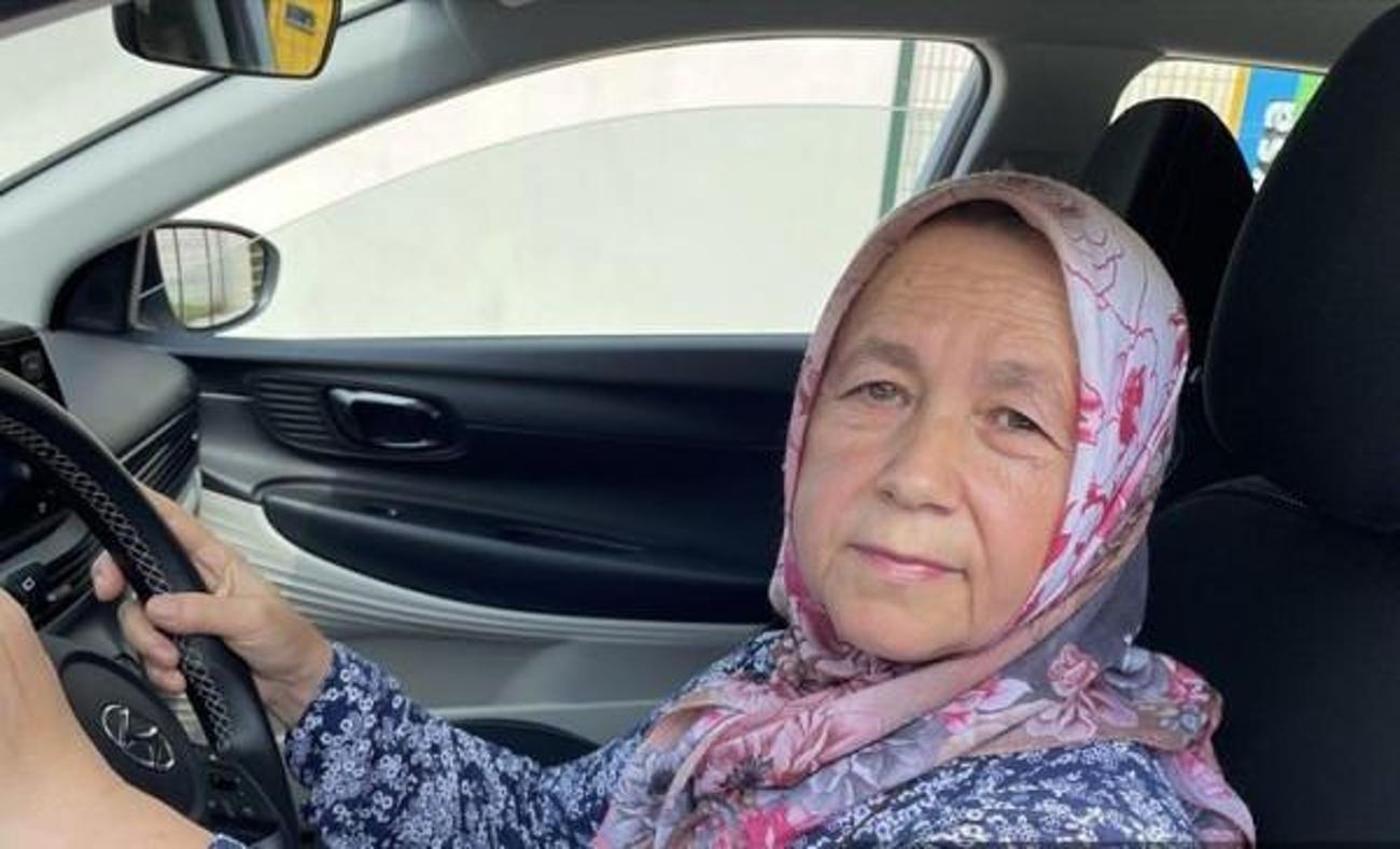 Yaşlı kadının azmi takdir topladı! Ordulu Habibe Şen 61 yaşında ehliyet aldı