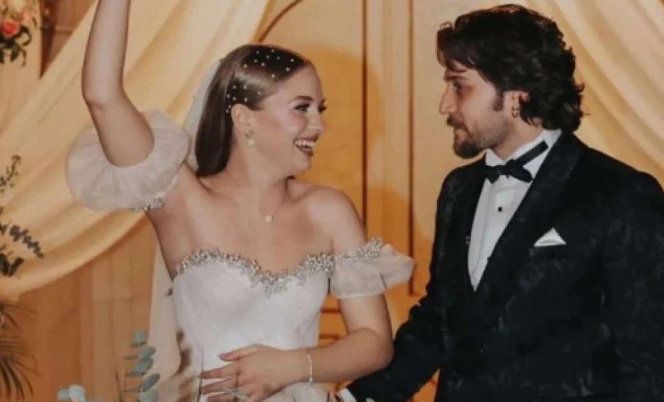 Oyuncu İpek Filiz Yazıcı ile şarkıcı Ufuk Beydemir düğün yaptı!