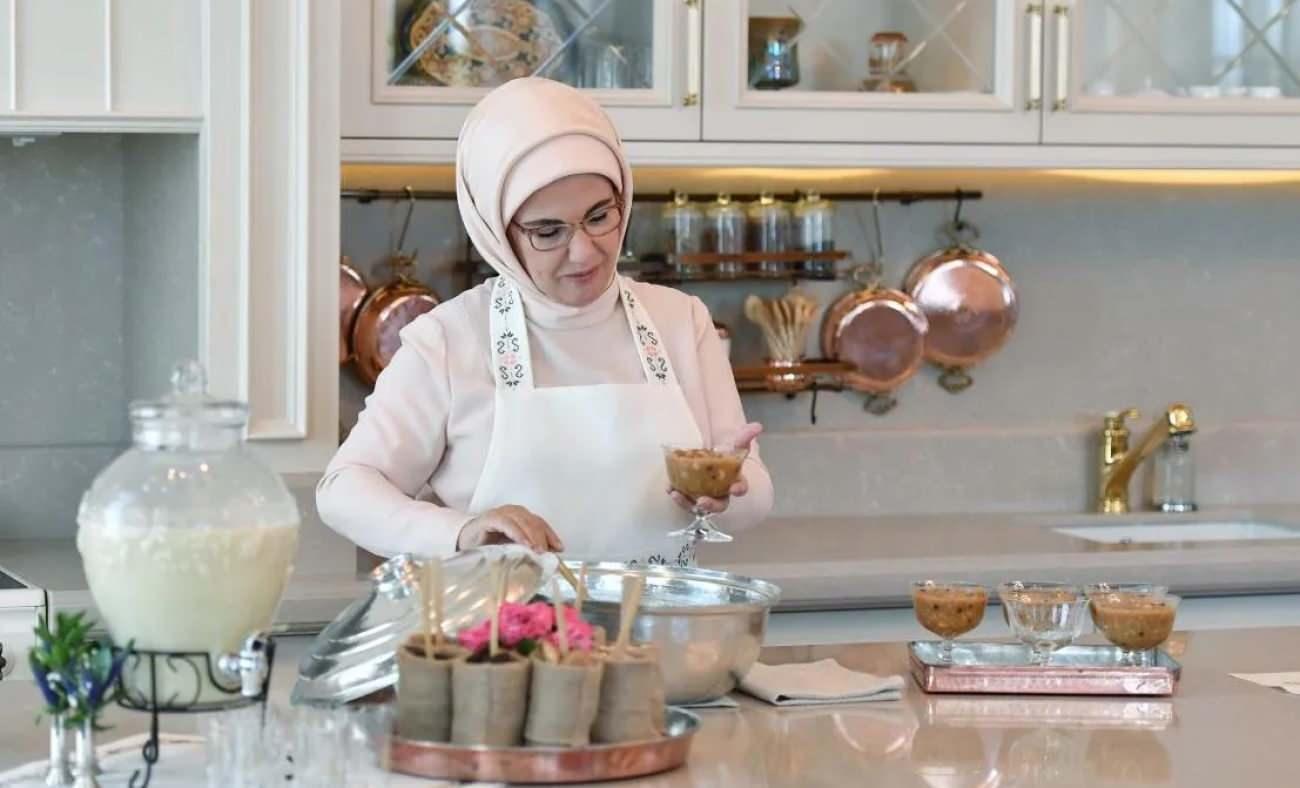 Emine Erdoğan T&uuml;rk Mutfağı Haftası'nı kutladı