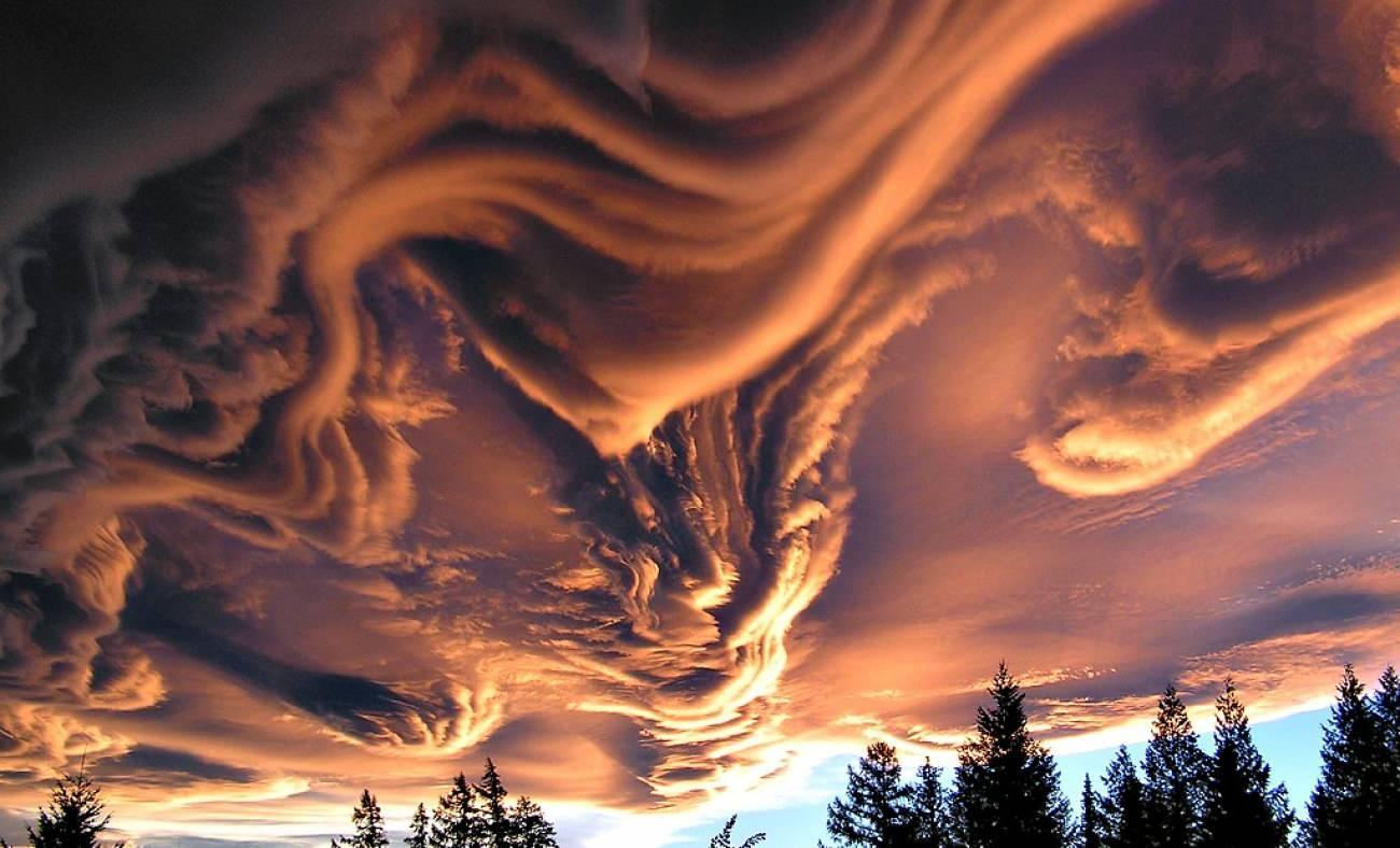 Asperatus bulutu nedir, neden oluşur? Bursa'da undulatus asperatus bulutları...