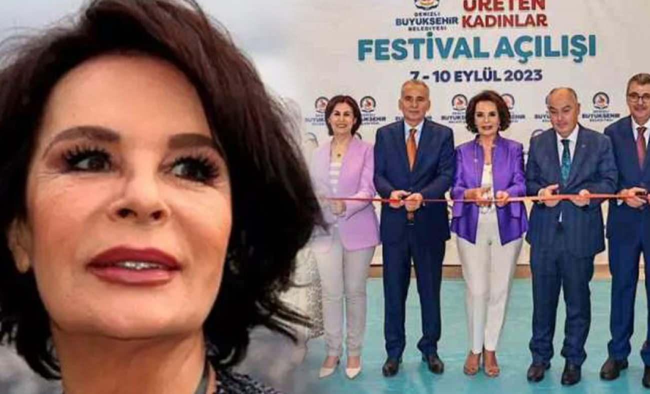 Hülya Koçyiğit'li açılış! Denizli Büyükşehir Belediyesi'nin Üreten Kadınlar Festivali'nde...