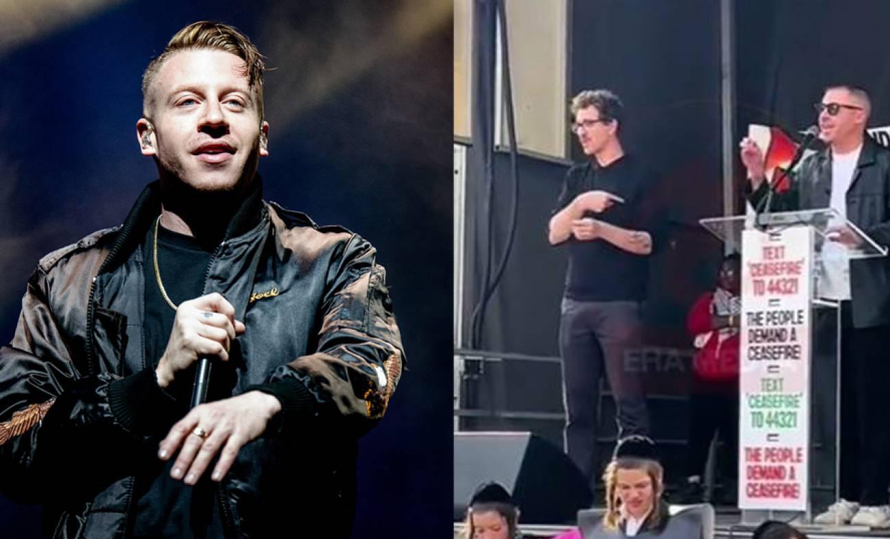  "Macklemore" lakaplı Ben Haggerty İsrail'in kanlı oyununa boyun eğmiyor!