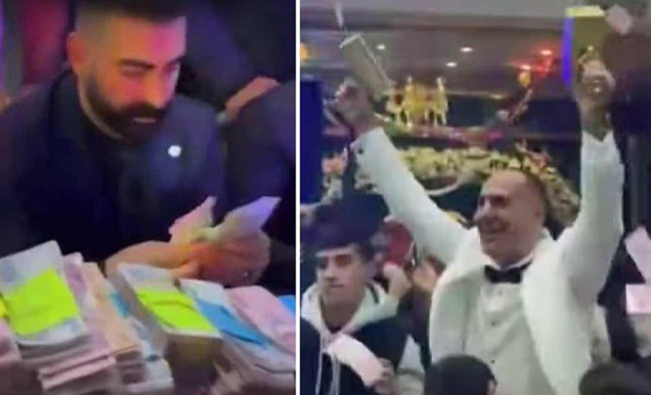 Aşiret d&uuml;ğ&uuml;n&uuml;nde 7 yaşındaki &ccedil;ocuk milyoner oldu! Araba hediye edildi paralar valize sığmadı