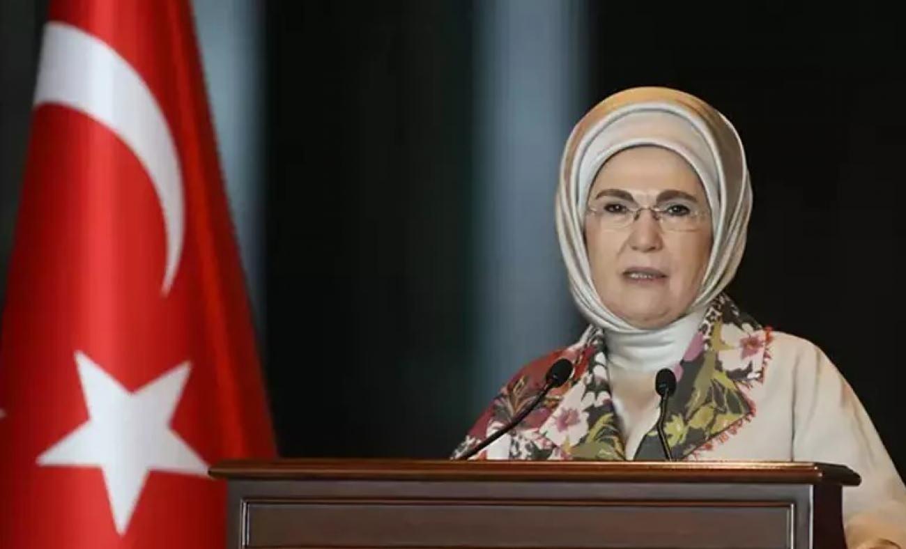 Emine Erdoğan'dan şehitler için başsağlığı mesajı!