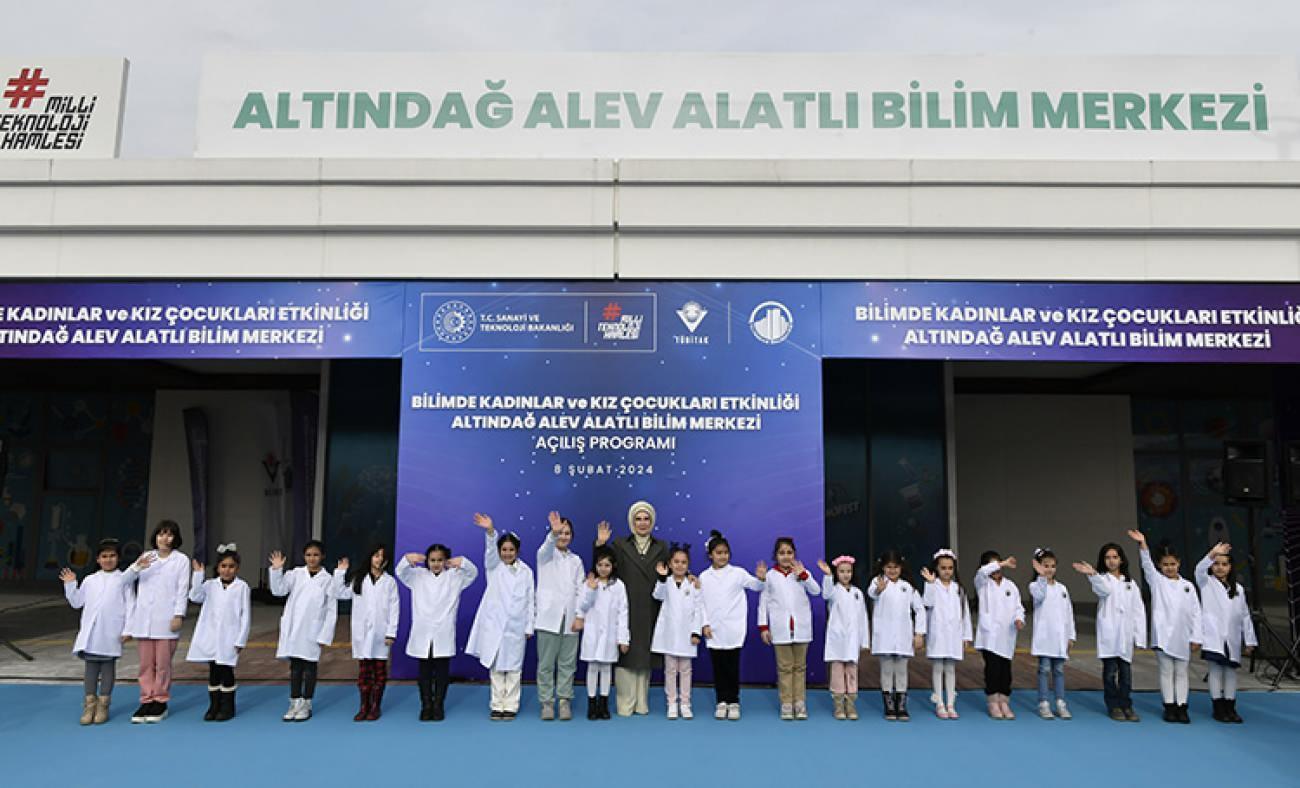 Emine Erdoğan Bilim Merkezi’nin açılışına katıldı! "Geleceğimizin umut fidanları!"