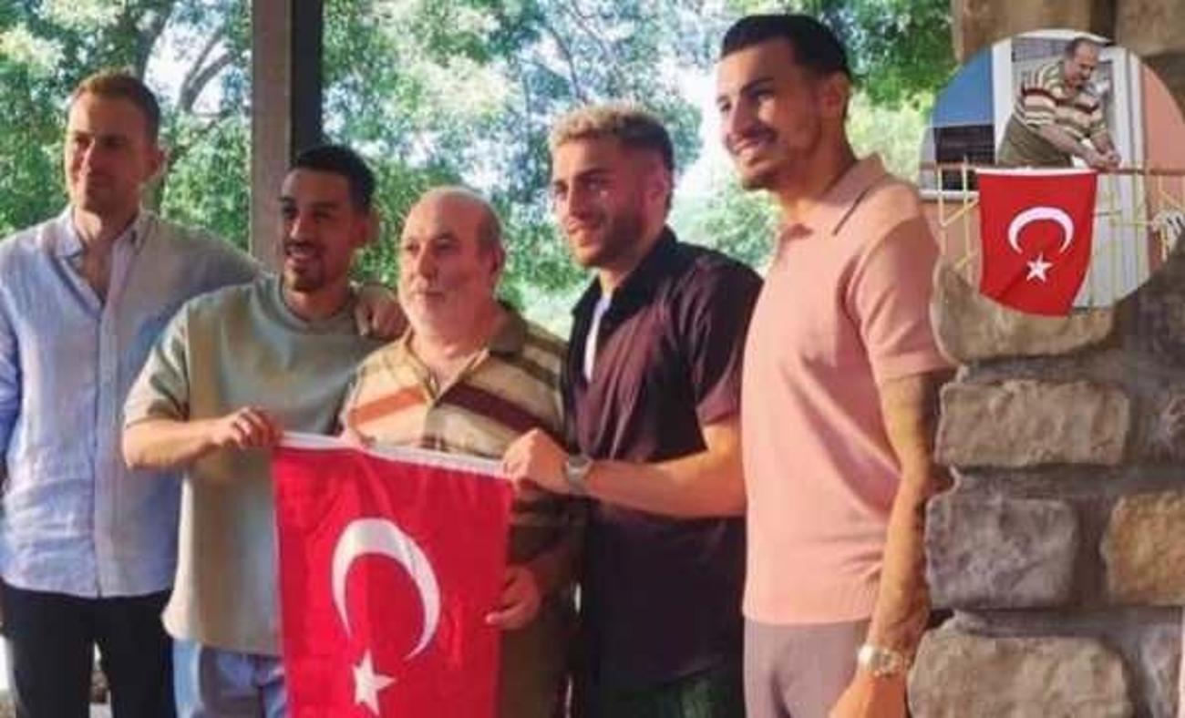 EURO 2024'te Son 16'ya Kalan A Milli Takım Futbolcuları Salih Tahtalıoğlu ile Buluştu