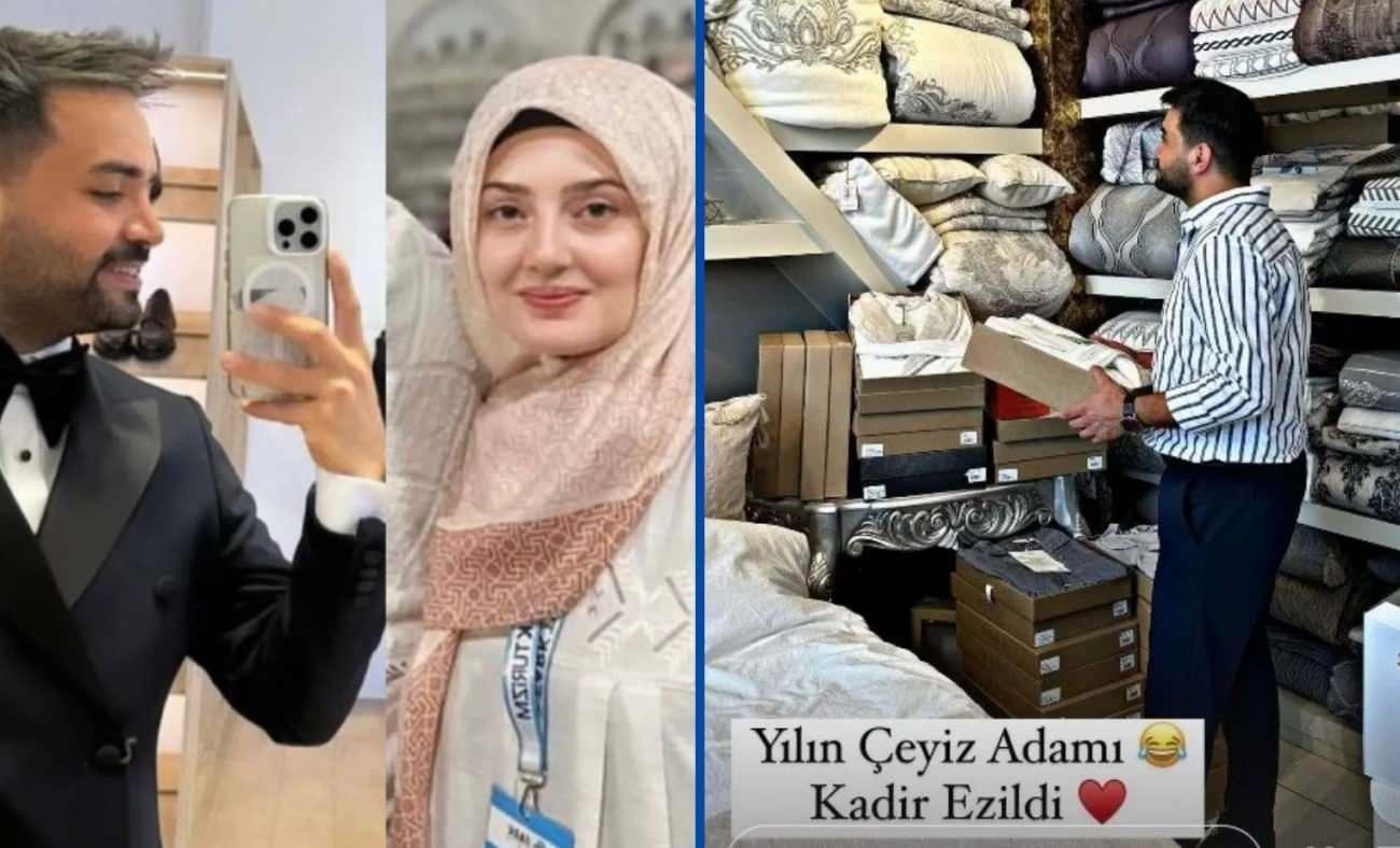 Kadir Ezildi müstakbel eşi Gamze Türkmen ile bohça alışverişine çıktı!