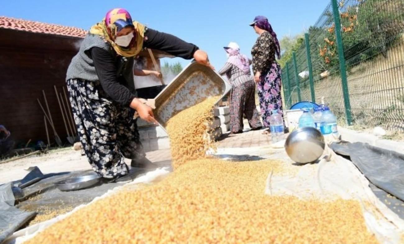 Erzincan'ın Kemah İlçesinde Kış Hazırlıkları