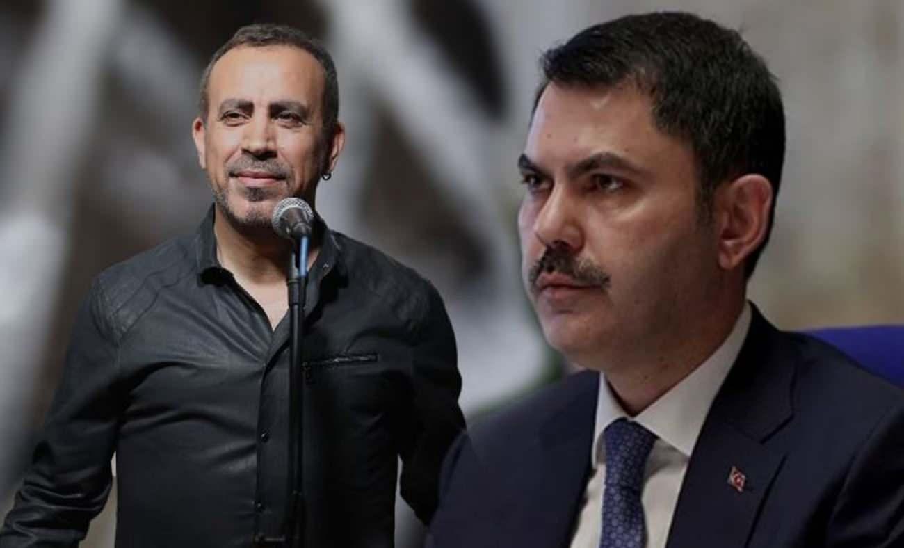 Bakan Murat Kurum sanatçı Haluk Levent'i kabul etti!