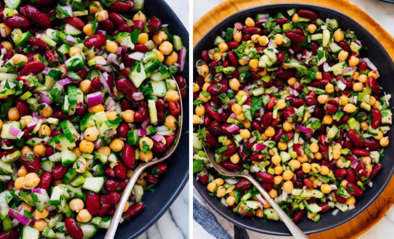 Çıtır Çıtır Barbunya Salatası Tarifi