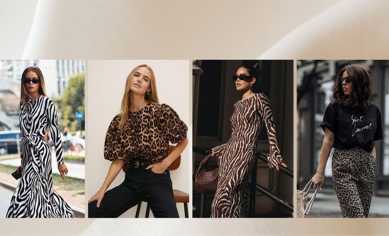  2024 trendi leopar ve zebra desenli kıyafetler için kombin önerileri! Animal Print ne demek?