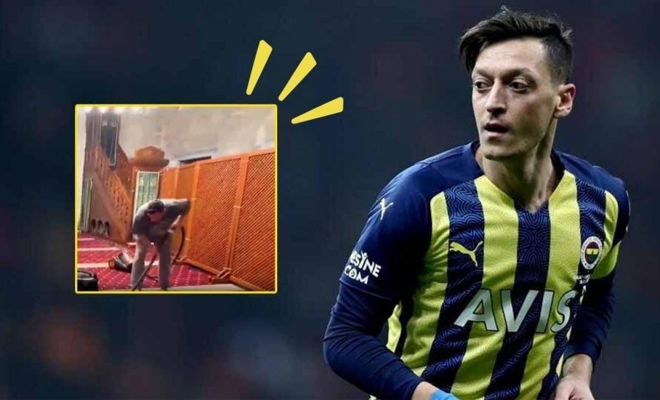 Mesut Özil Üsküdar'da cami temizlerken görüntülenmişti! Cami imamı ilk kez konuştu