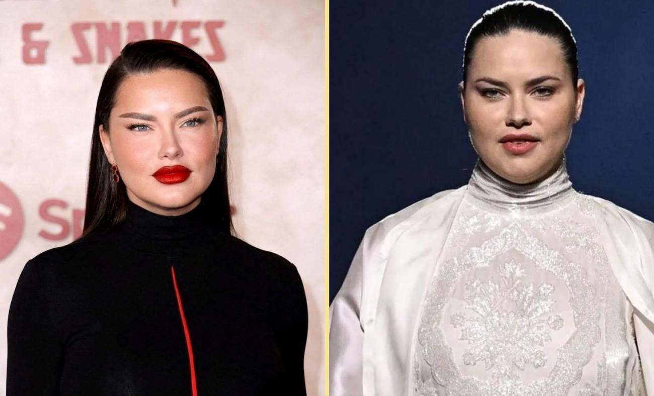 Yüzü tanınmayacak hale gelmişti! Adriana Lima eski haline geri döndü