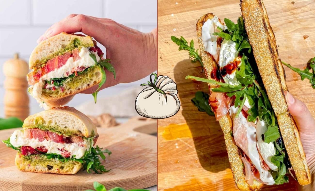 Burrata nedir? Burrata sandviç nasıl hazırlanır? Kolay burrata peynirli sandviç tarifi