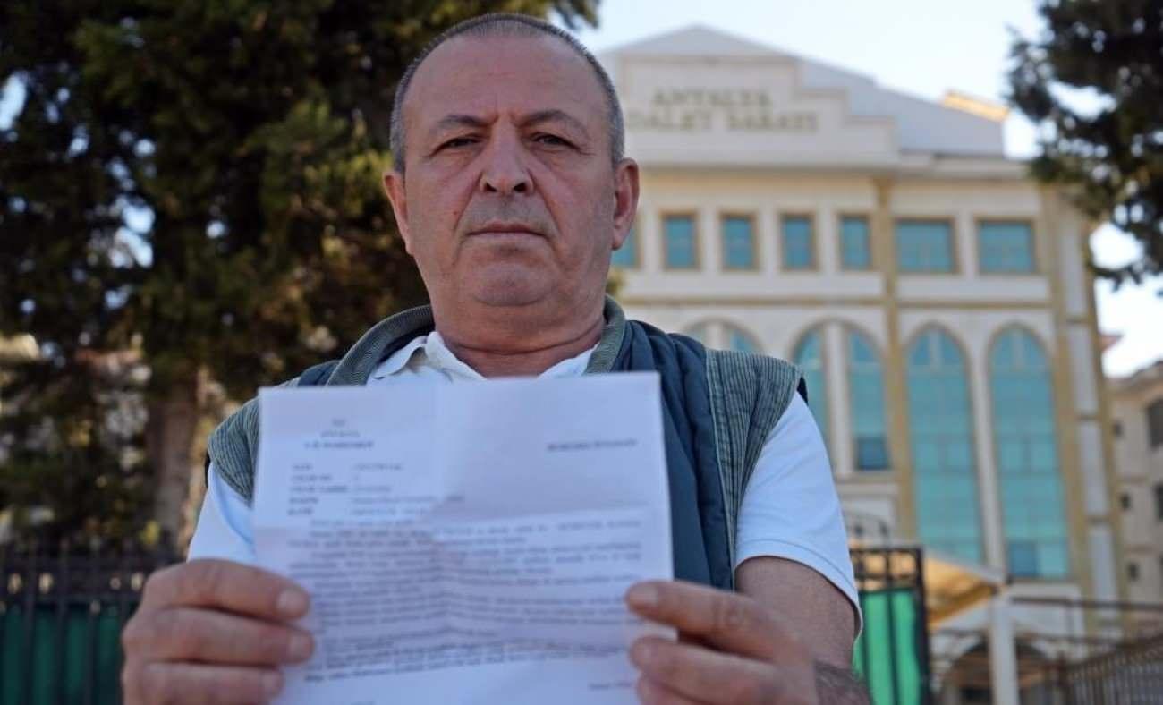 Antalya'da bir adam kendisine tespit davası açtı! "Kendimi bulamıyorum"