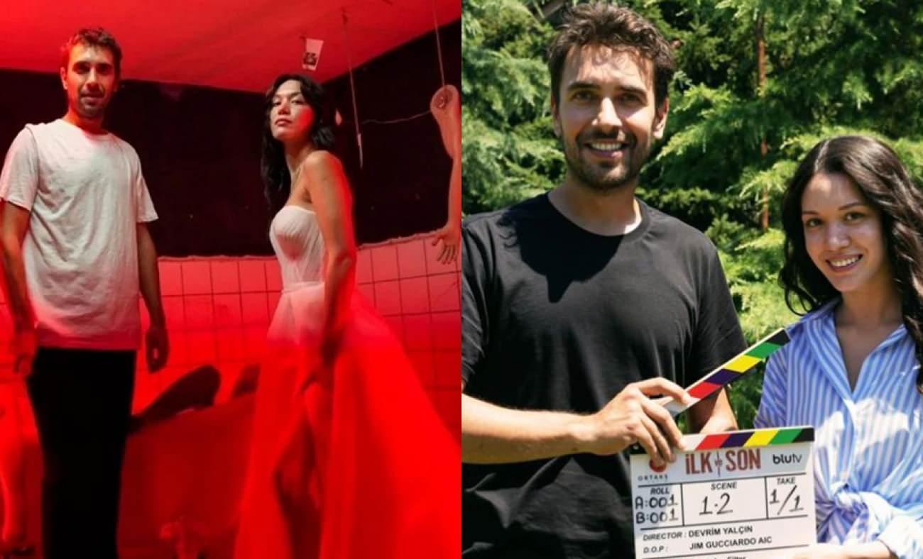 Hazal Subaşı ve Ulaş Tuna Astepe'ye tepkiler büyüyor! Kesilmiş bedenler arasında poz verdiler