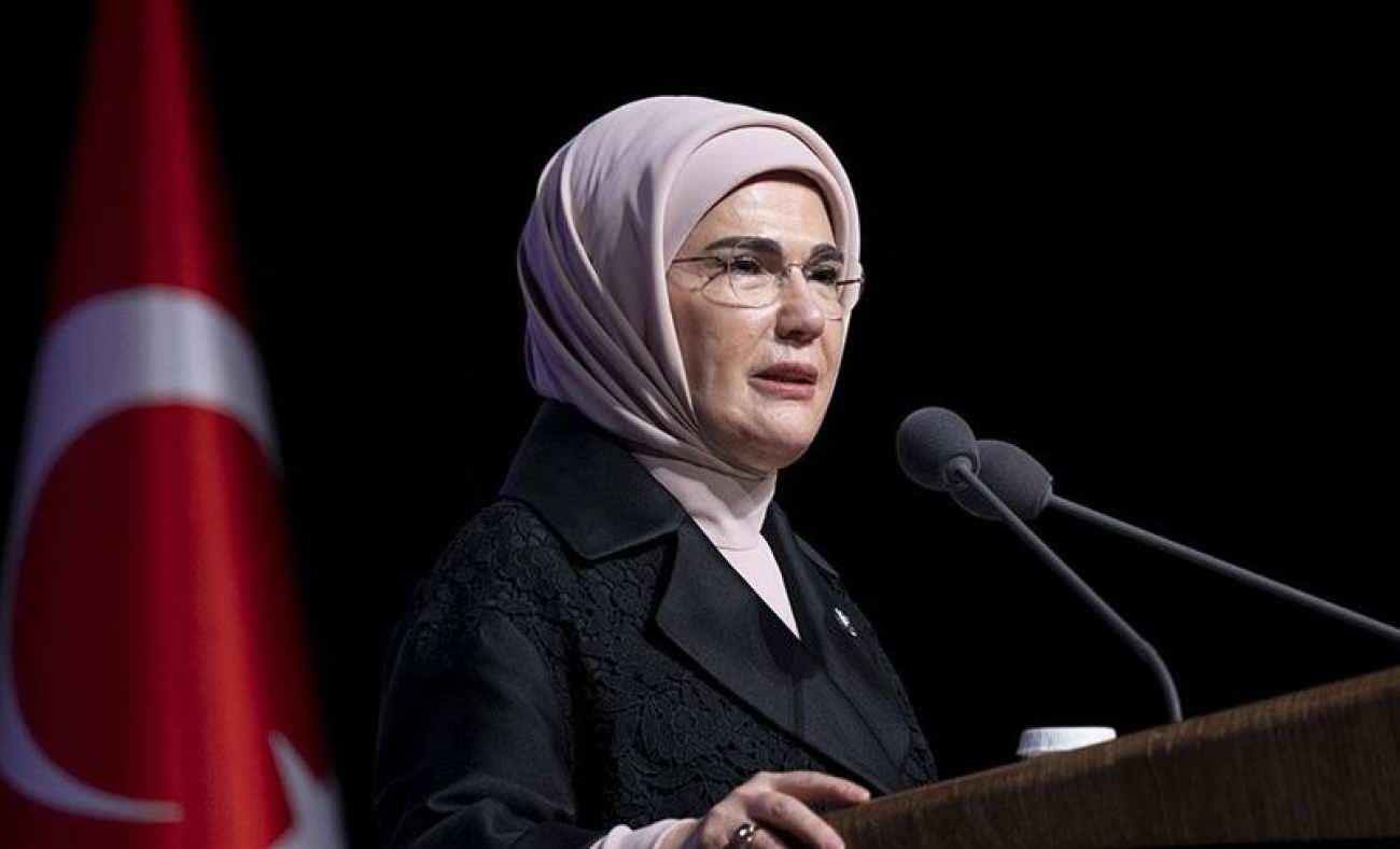 Emine Erdoğan'dan Filistin mesajı: "Filistin yalnızca bir coğrafya değil!"